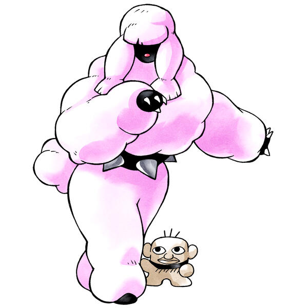 poodle lady